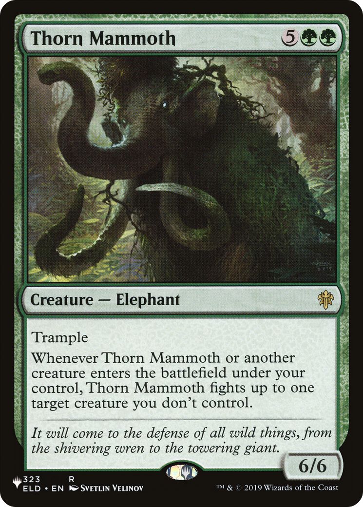 Thorn Mammoth [The List Reprints] | Magic Magpie