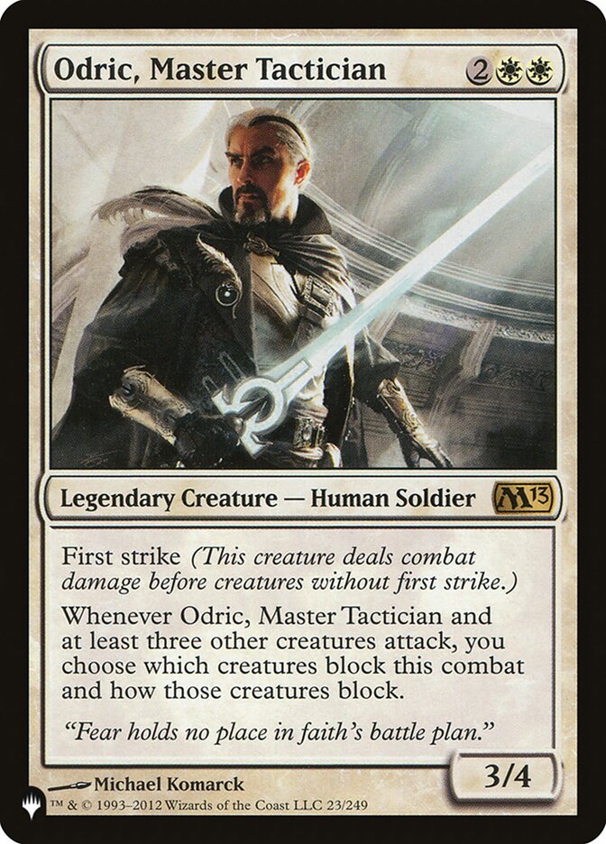 Odric, Master Tactician [The List] | Magic Magpie