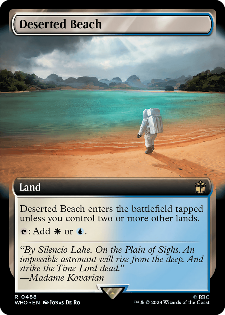 Deserted Beach (Extended Art) [Doctor Who] | Magic Magpie