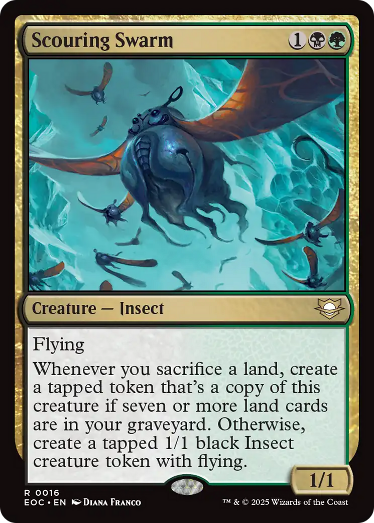 Scouring Swarm [Edge of Eternities Commander] | Magic Magpie