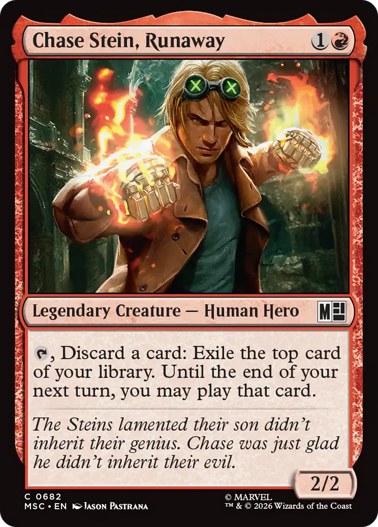 Chase Stein, Runaway [Marvel Super Heroes Commander] | Magic Magpie