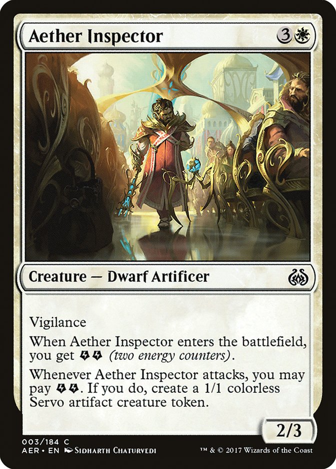 Aether Inspector [Aether Revolt] | Magic Magpie