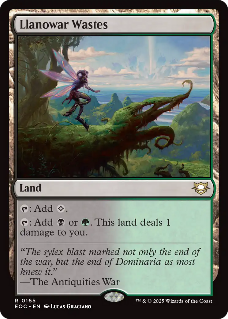 Llanowar Wastes [Edge of Eternities Commander] | Magic Magpie