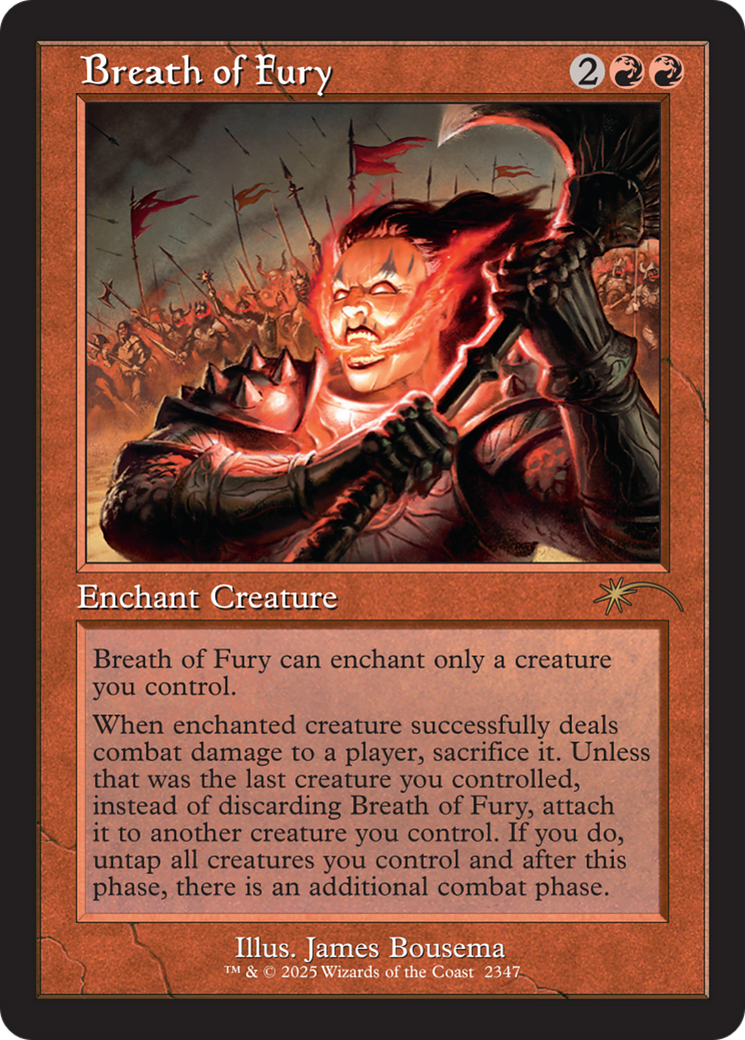 Breath of Fury [Secret Lair Drop Series] | Magic Magpie