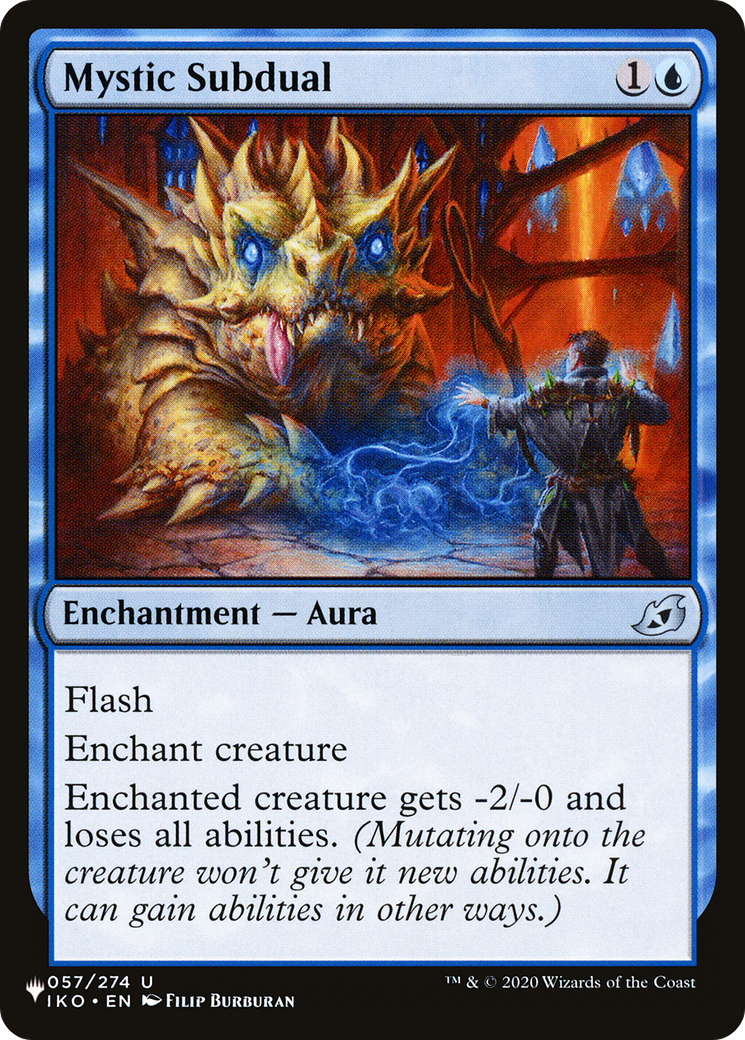 Mystic Subdual [The List] | Magic Magpie