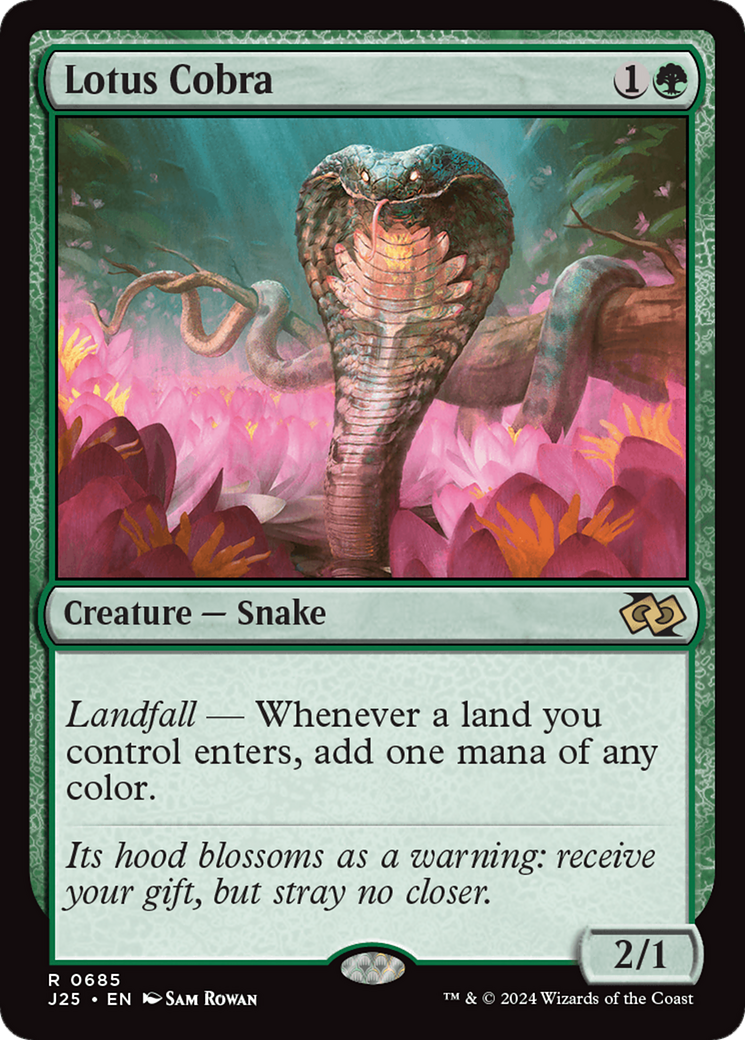 Lotus Cobra [Foundations Jumpstart] | Magic Magpie
