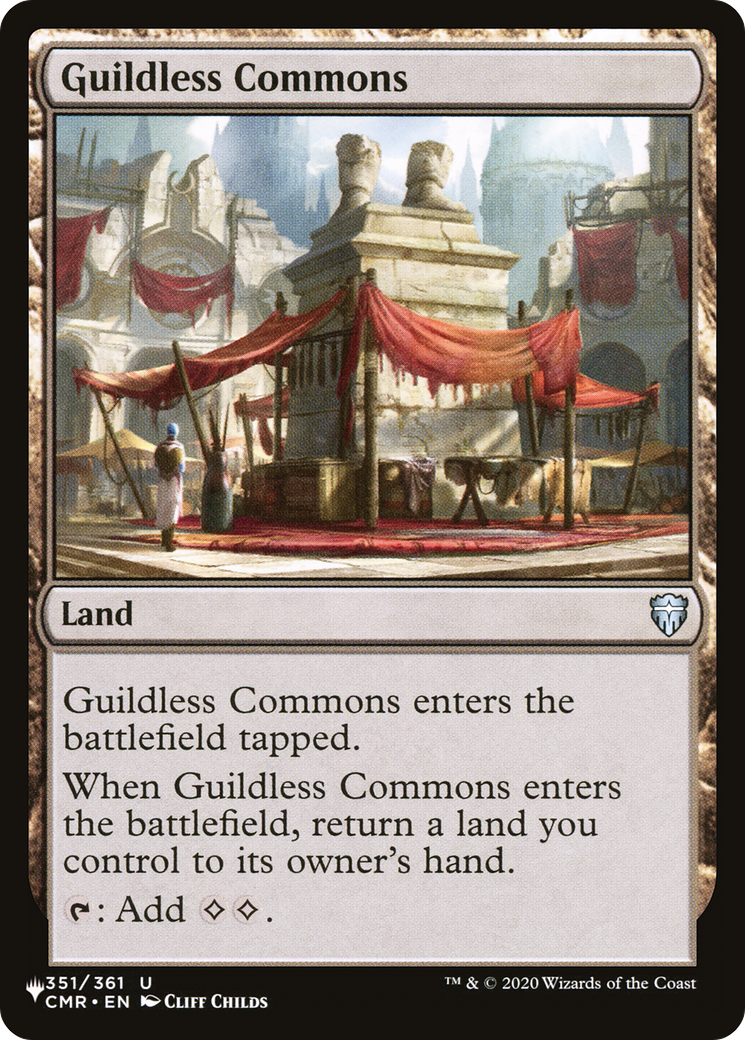 Guildless Commons [The List Reprints] | Magic Magpie