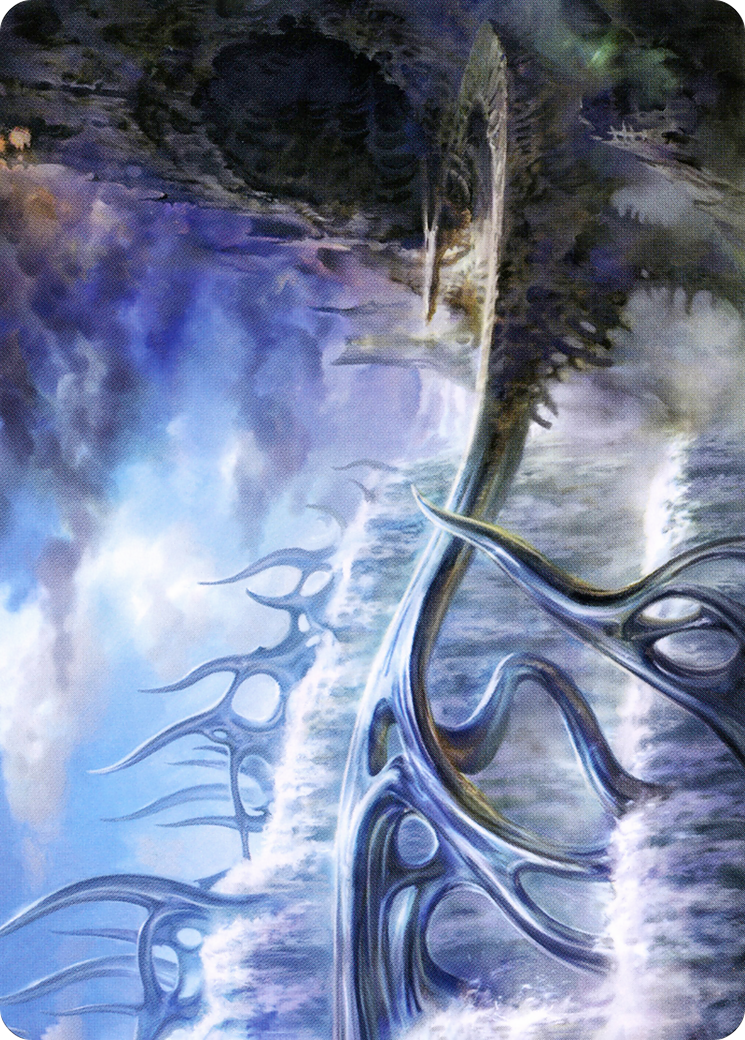 Mistvault Bridge Art Card [Modern Horizons 2 Art Series] | Magic Magpie