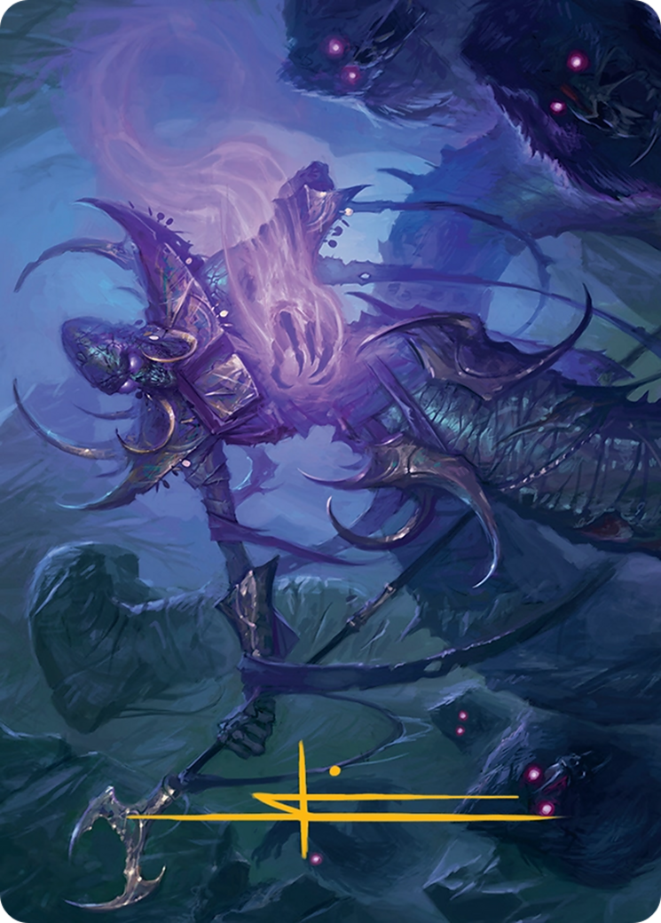 Sidisi, Regent of the Mire Art Card (14/54) [Tarkir: Dragonstorm Art Series] | Magic Magpie