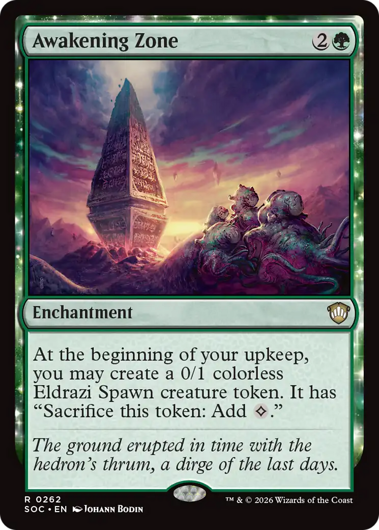 Awakening Zone [Secrets of Strixhaven Commander] | Magic Magpie