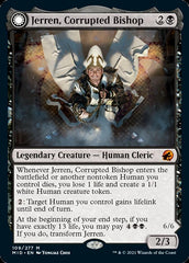 Jerren, Corrupted Bishop // Ormendahl, the Corrupted [Innistrad: Midnight Hunt] | Magic Magpie