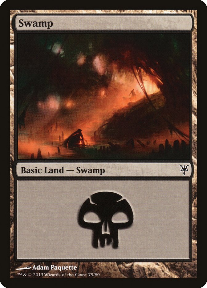 Swamp (79) [Duel Decks: Sorin vs. Tibalt] | Magic Magpie