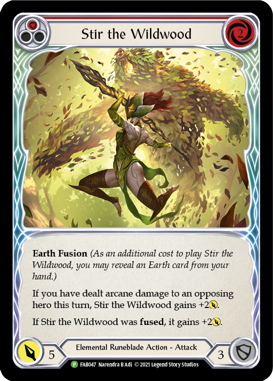 Stir the Wildwood [FAB047] (Promo)  Rainbow Foil | Magic Magpie