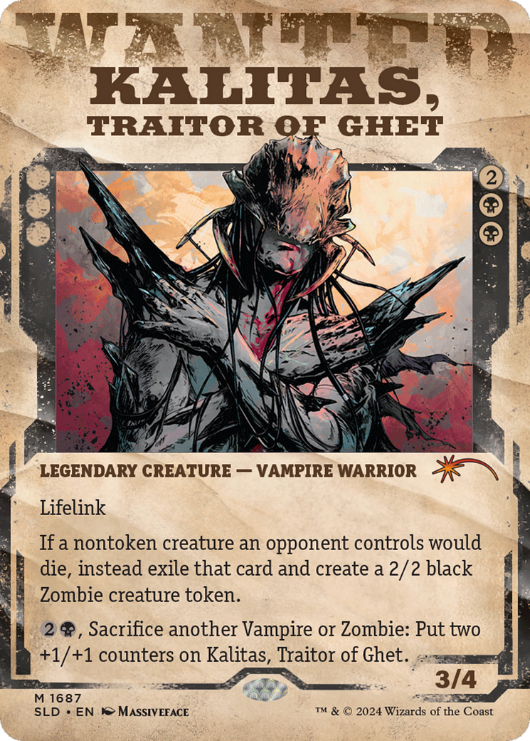 Kalitas, Traitor of Ghet [Secret Lair Drop Series] | Magic Magpie