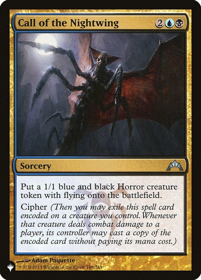Call of the Nightwing [The List] | Magic Magpie