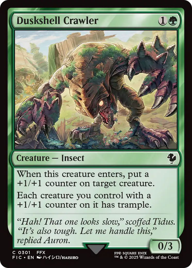 Duskshell Crawler [FINAL FANTASY Commander] | Magic Magpie