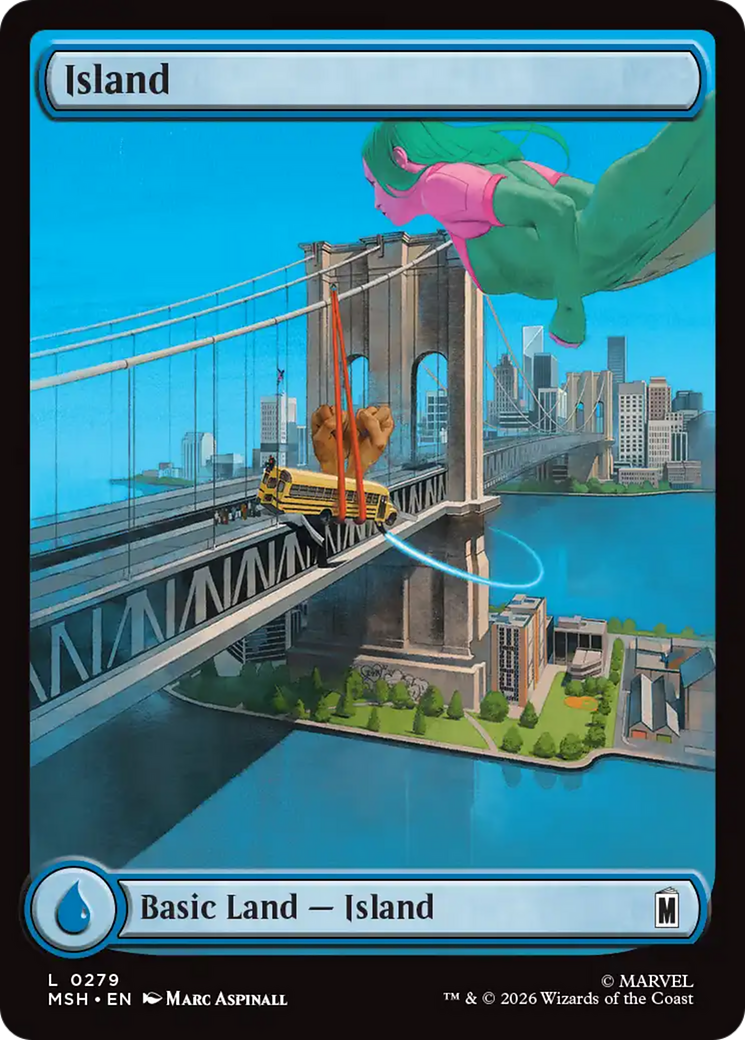 Island (0279) [Marvel Super Heroes] | Magic Magpie