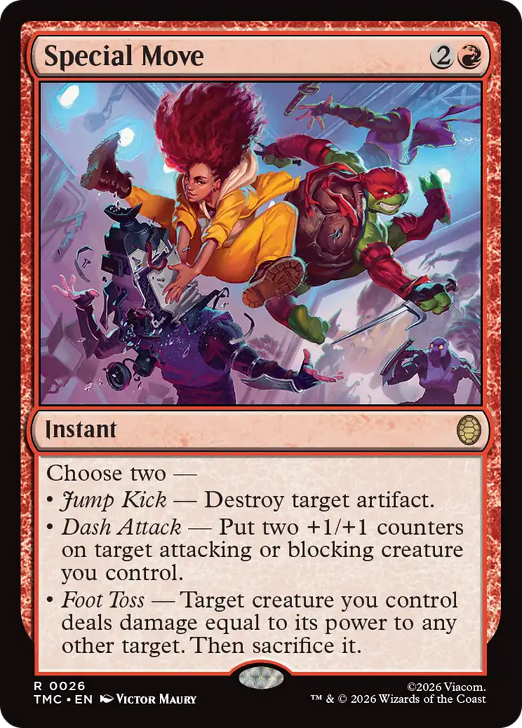 Special Move [Teenage Mutant Ninja Turtles Commander] | Magic Magpie