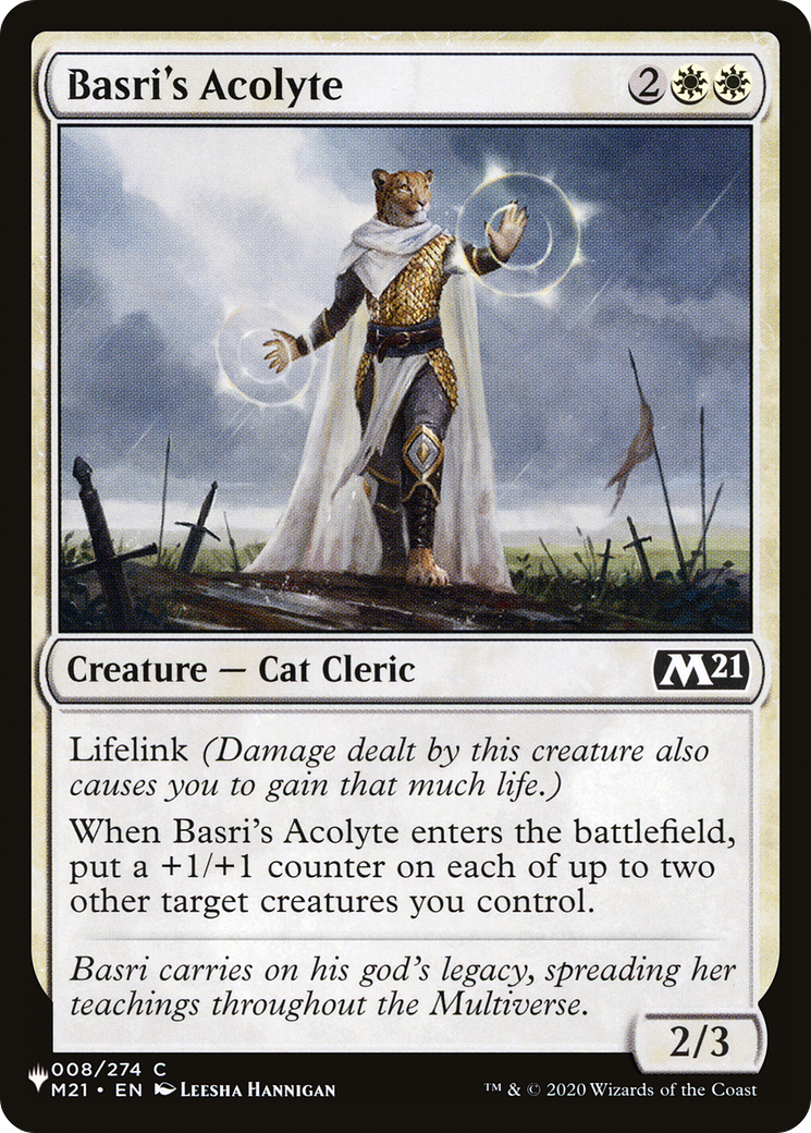 Basri's Acolyte [The List Reprints] | Magic Magpie