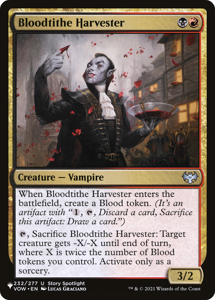 Bloodtithe Harvester [The List Reprints] | Magic Magpie