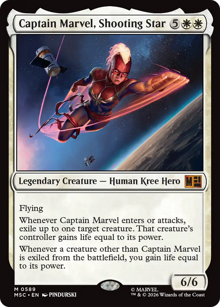 Captain Marvel, Shooting Star [Marvel Super Heroes Commander] | Magic Magpie