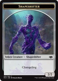 Shapeshifter (001) // Construct (017) Double-Sided Token [Modern Horizons Tokens] | Magic Magpie