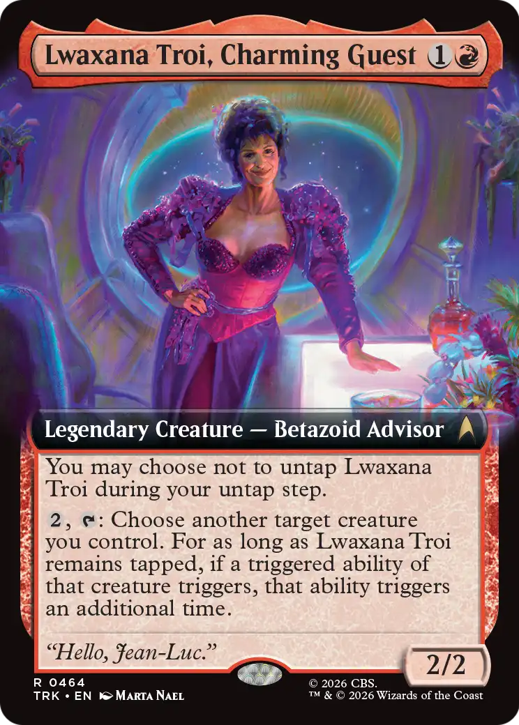 Lwaxana Troi, Charming Guest (Extended Art) [Star Trek] | Magic Magpie