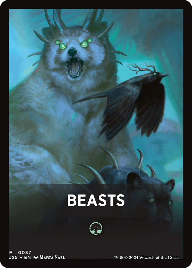 Beasts Theme Card [Foundations Jumpstart Front Cards] | Magic Magpie