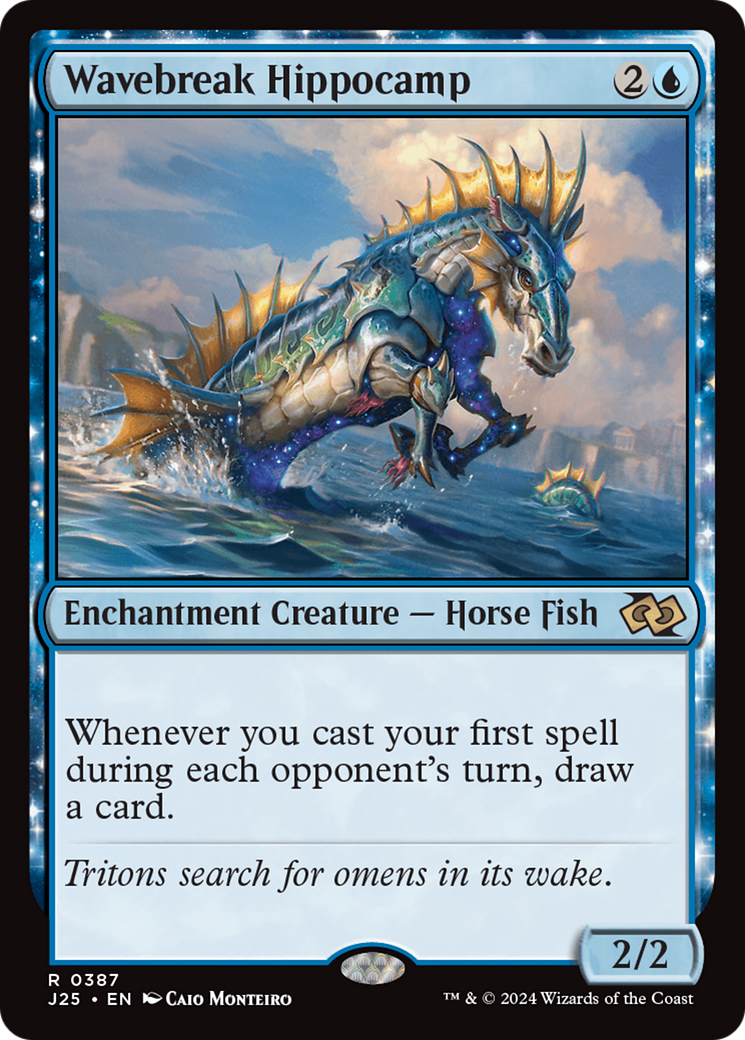 Wavebreak Hippocamp [Foundations Jumpstart] | Magic Magpie