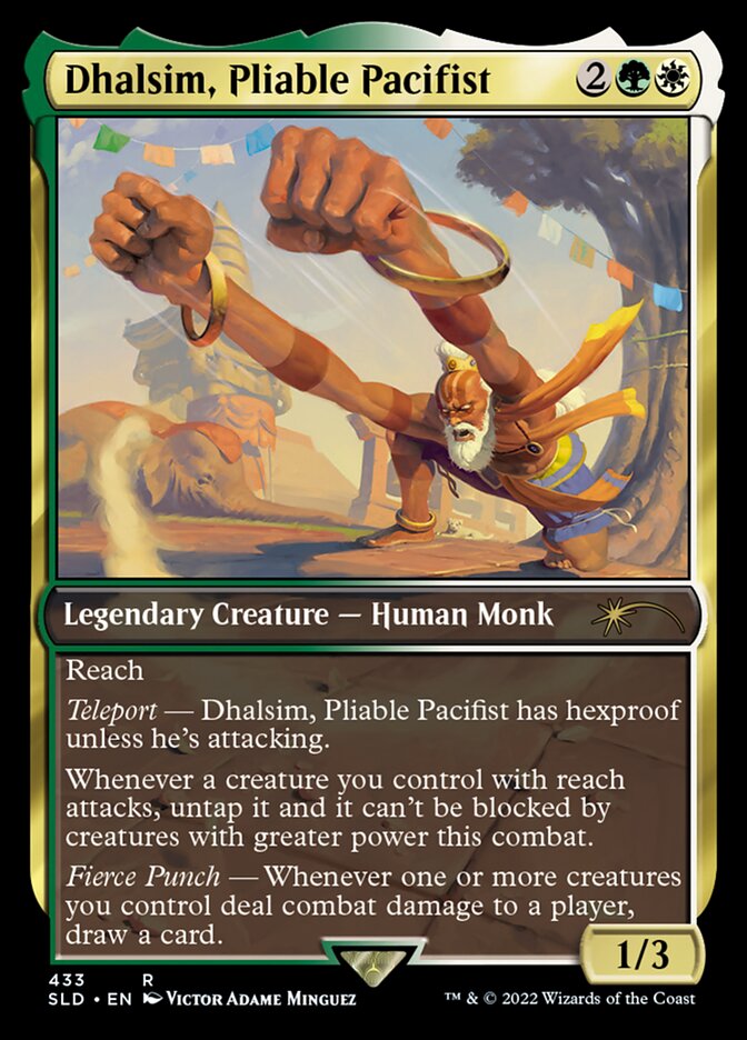 Dhalsim, Pliable Pacifist [Secret Lair Drop Series] | Magic Magpie