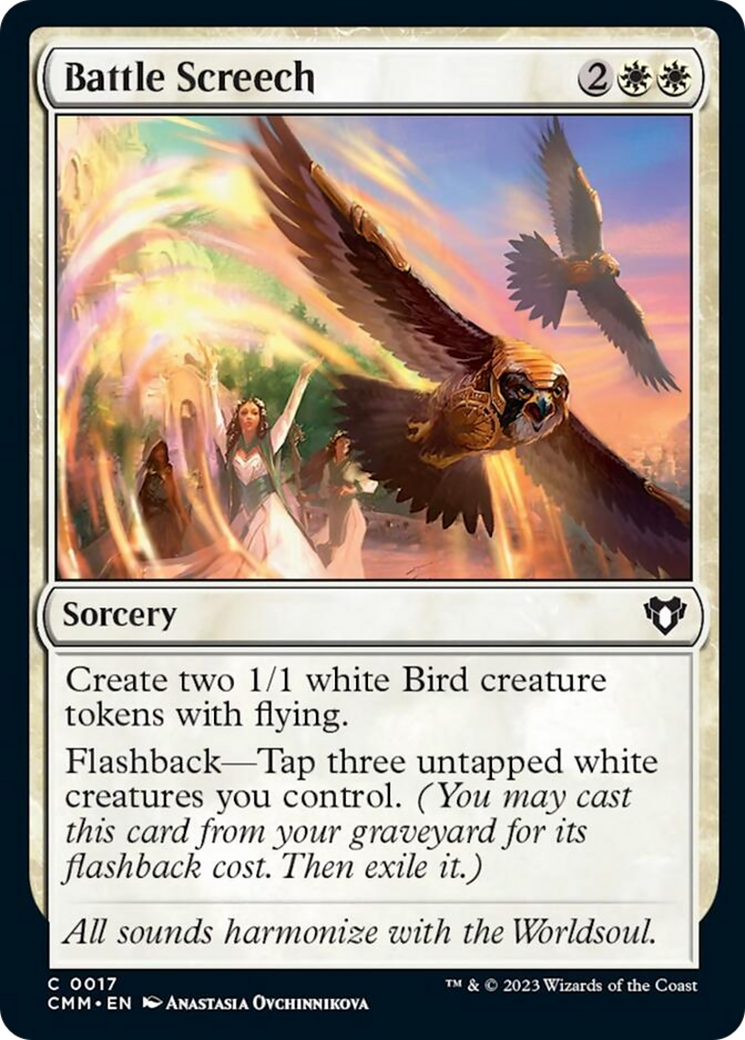 Battle Screech [Commander Masters] | Magic Magpie