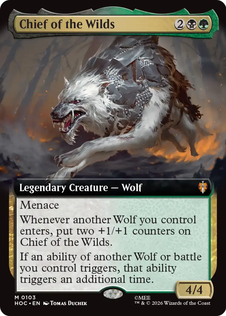 Chief of the Wilds (Extended Art) [The Hobbit: Eternal-Legal] | Magic Magpie