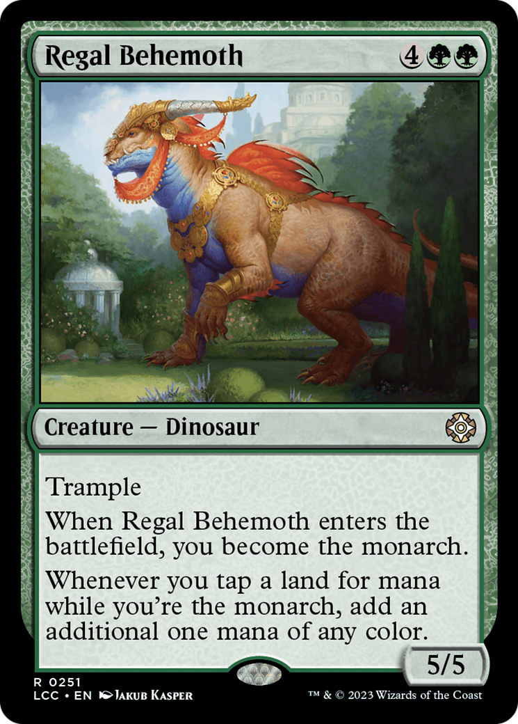 Regal Behemoth [The Lost Caverns of Ixalan Commander] | Magic Magpie