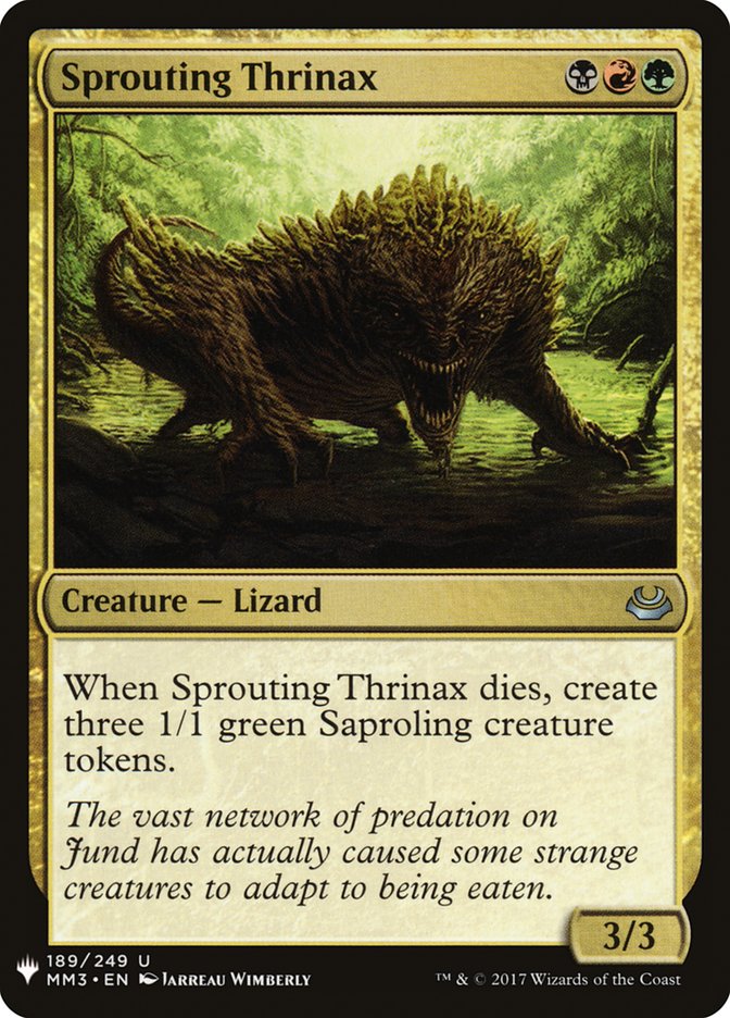 Sprouting Thrinax [Mystery Booster] | Magic Magpie