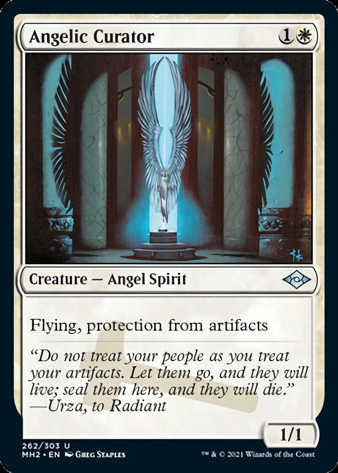 Angelic Curator (Foil Etched) [Modern Horizons 2] | Magic Magpie