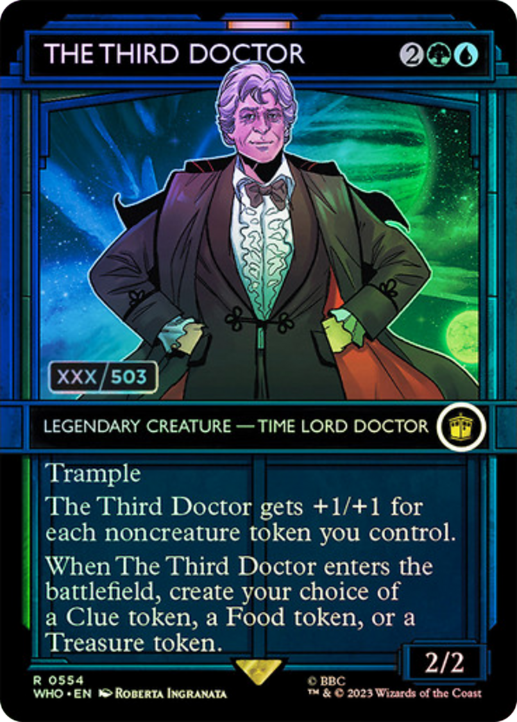 The Third Doctor (Serial Numbered) [Doctor Who] | Magic Magpie