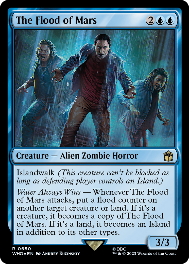 The Flood of Mars (Surge Foil) [Doctor Who] | Magic Magpie