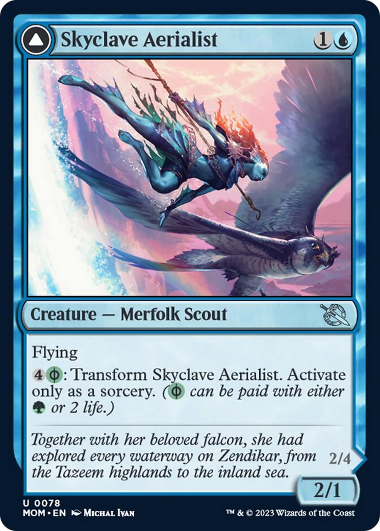 Skyclave Aerialist // Skyclave Invader [March of the Machine] | Magic Magpie