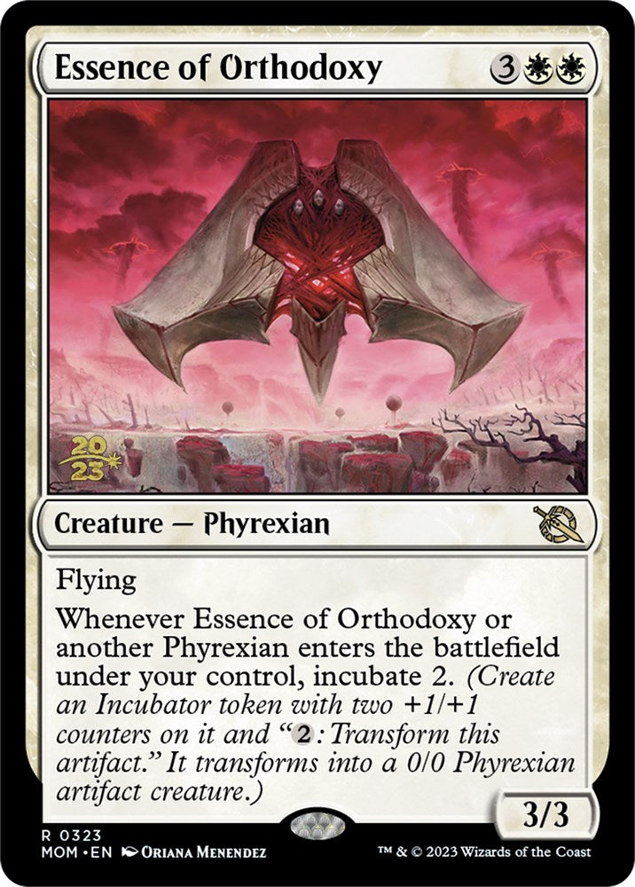 Essence of Orthodoxy [March of the Machine Prerelease Promos] | Magic Magpie