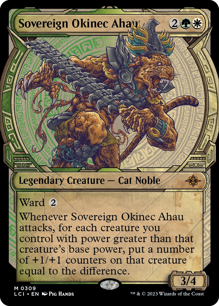 Sovereign Okinec Ahau (Showcase) [The Lost Caverns of Ixalan] | Magic Magpie