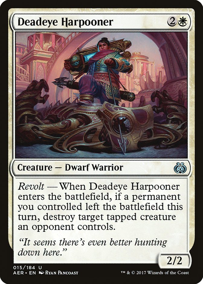 Deadeye Harpooner [Aether Revolt] | Magic Magpie