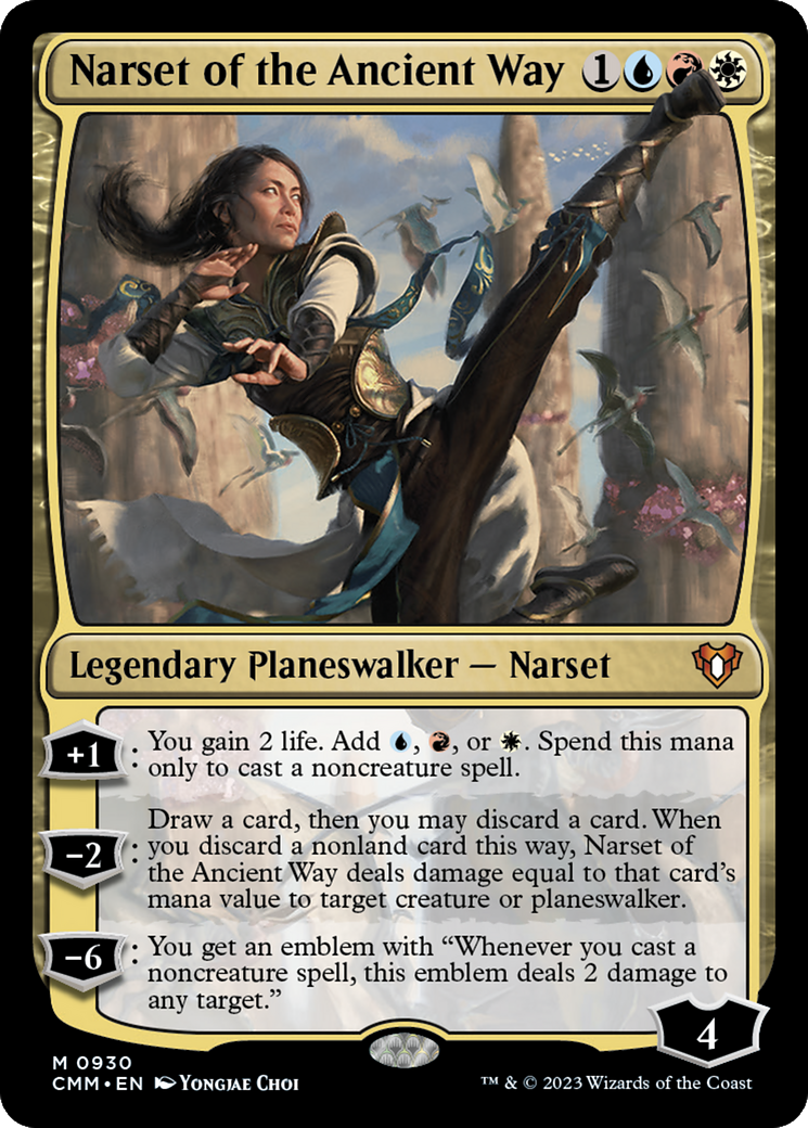 Narset of the Ancient Way [Commander Masters] | Magic Magpie