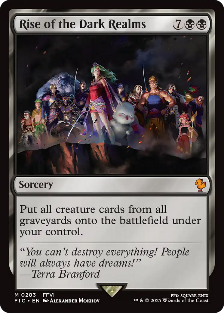 Rise of the Dark Realms [FINAL FANTASY Commander] | Magic Magpie