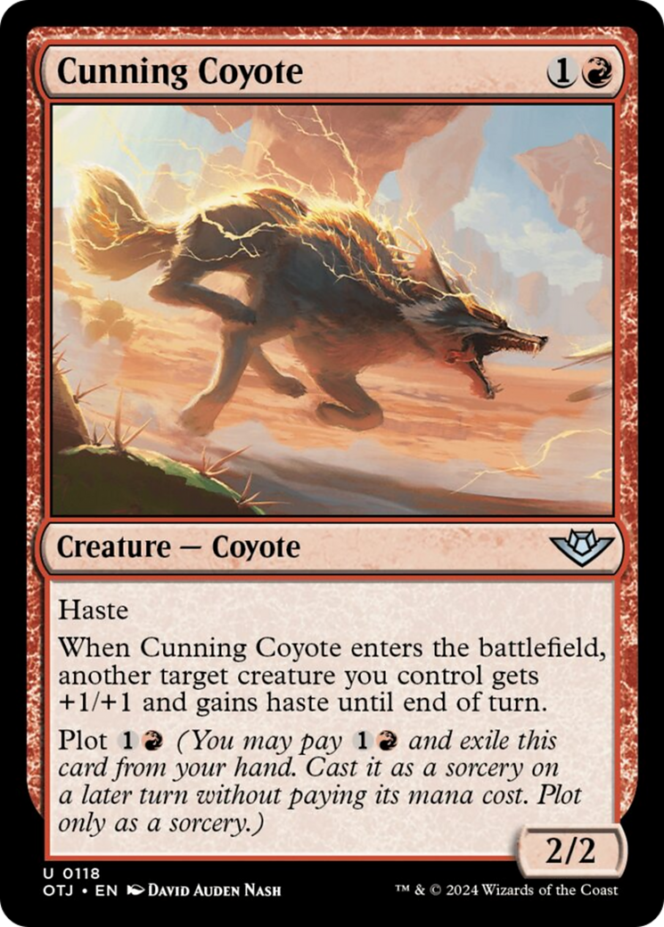 Cunning Coyote [Outlaws of Thunder Junction] | Magic Magpie