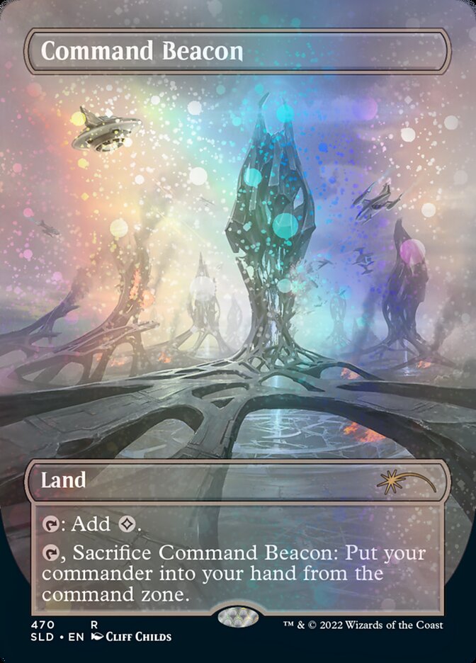 Command Beacon (Galaxy Foil) [Secret Lair Drop Series] | Magic Magpie