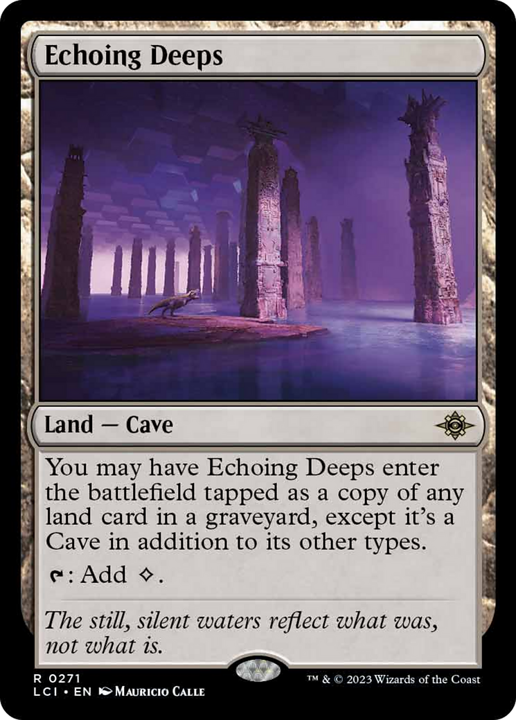 Echoing Deeps [The Lost Caverns of Ixalan] | Magic Magpie