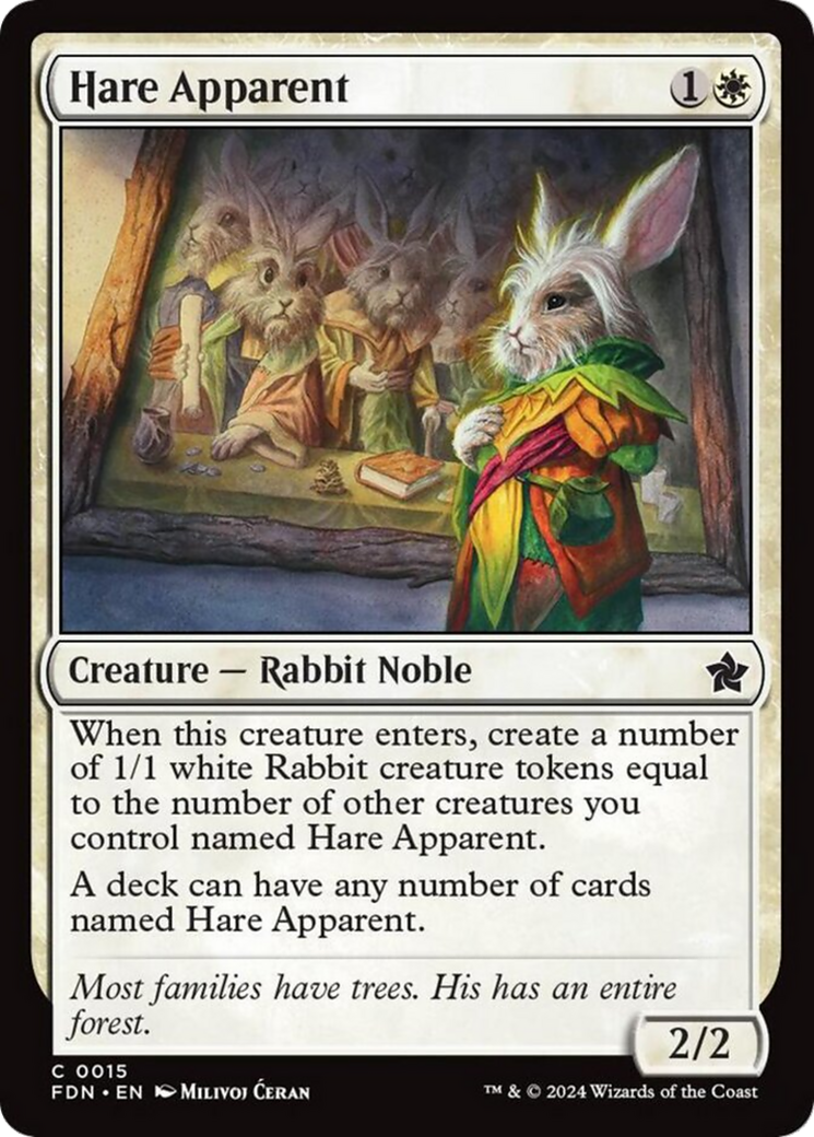 Hare Apparent [Foundations] | Magic Magpie