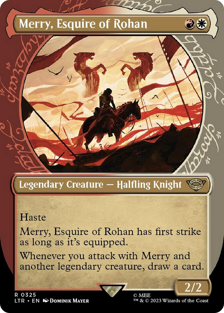 Merry, Esquire of Rohan (Showcase Ring Frame) [The Lord of the Rings: Tales of Middle-Earth] | Magic Magpie