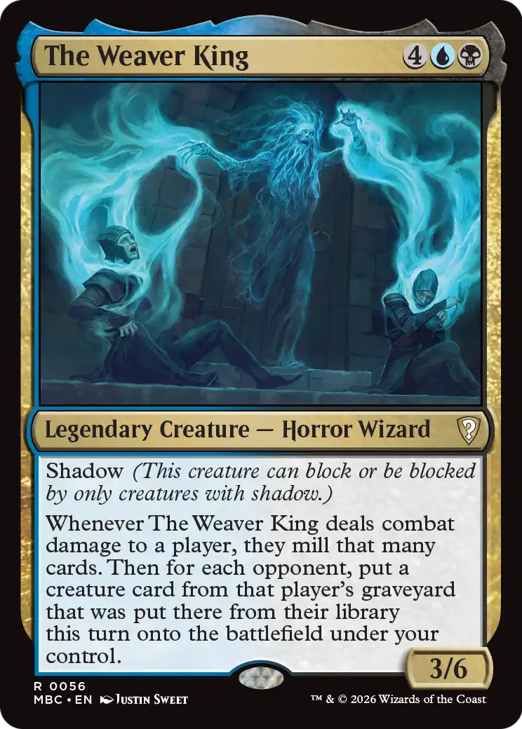 The Weaver King [Mystery Booster: Commander Edition] | Magic Magpie