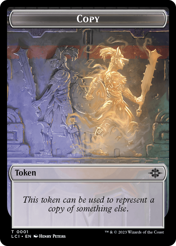 Copy Token [The Lost Caverns of Ixalan Tokens] | Magic Magpie